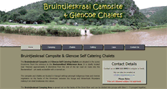 Desktop Screenshot of bruintjieskraal.co.za
